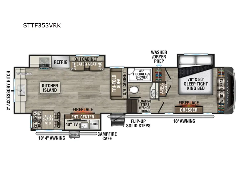 2026 Venture RV SportTrek Touring Edition STTF353VRK - Photo 2