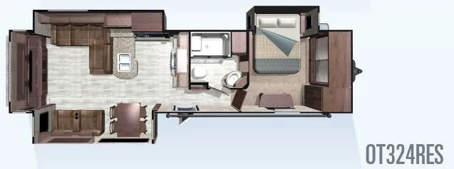 Highland Ridge Open Range OT324RES floor plan