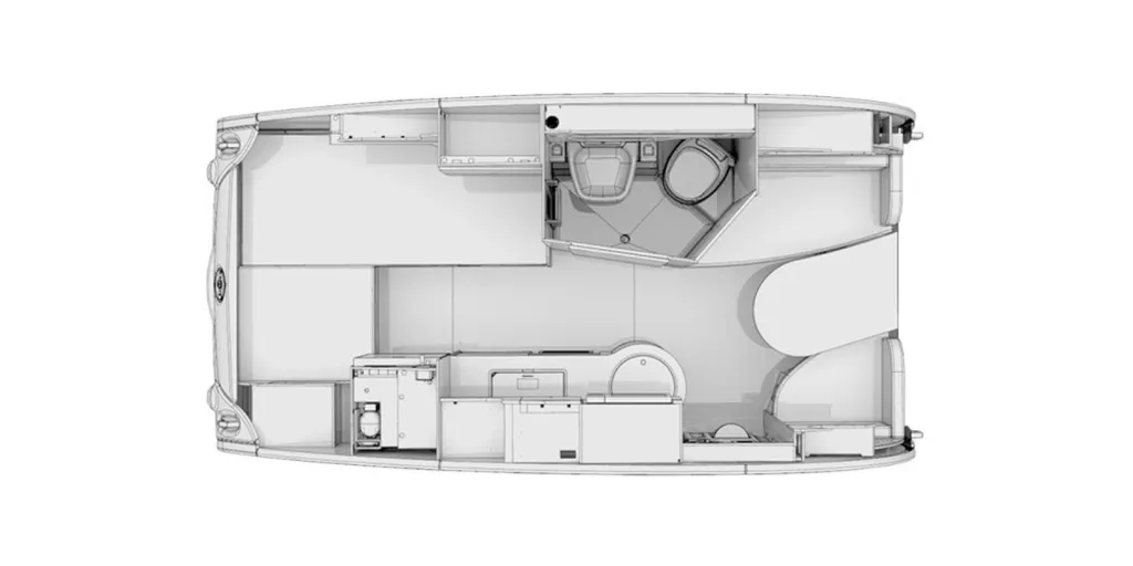 2020 Nucamp RV TAB 400 Std Model floor plan