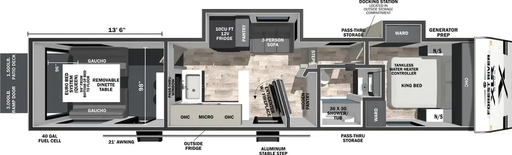 2027 XLR Boost 363BX floor plan