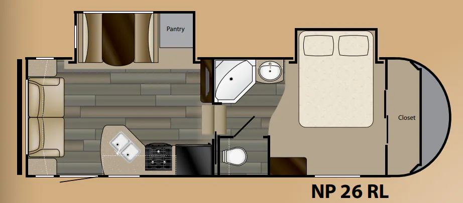Heartland North Peak 26 RL floor plan
