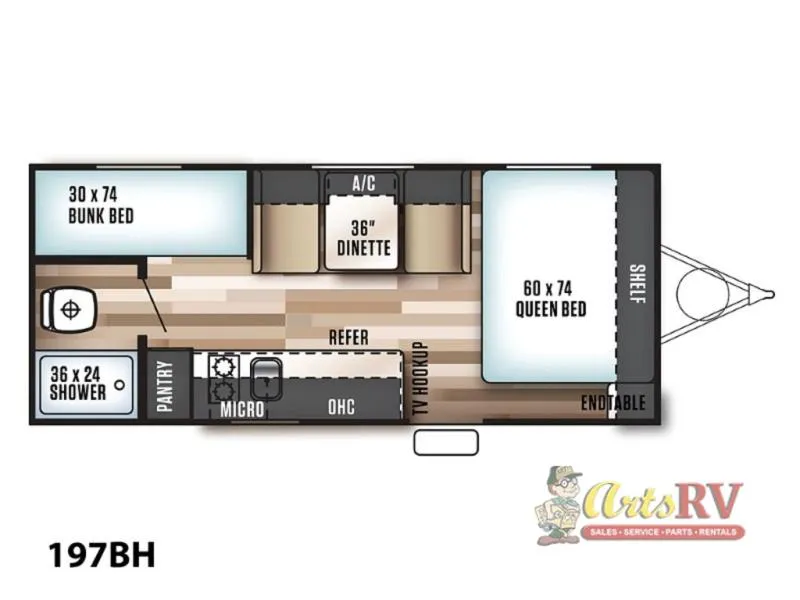 2018 Forest River RV Salem Cruise Lite FS 197BH - Photo 2