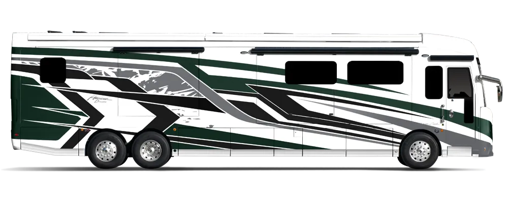 American Coach American Dream 45D exterior