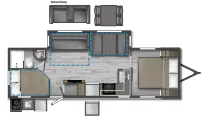Winnebago Minnie 2801BHS floor plan