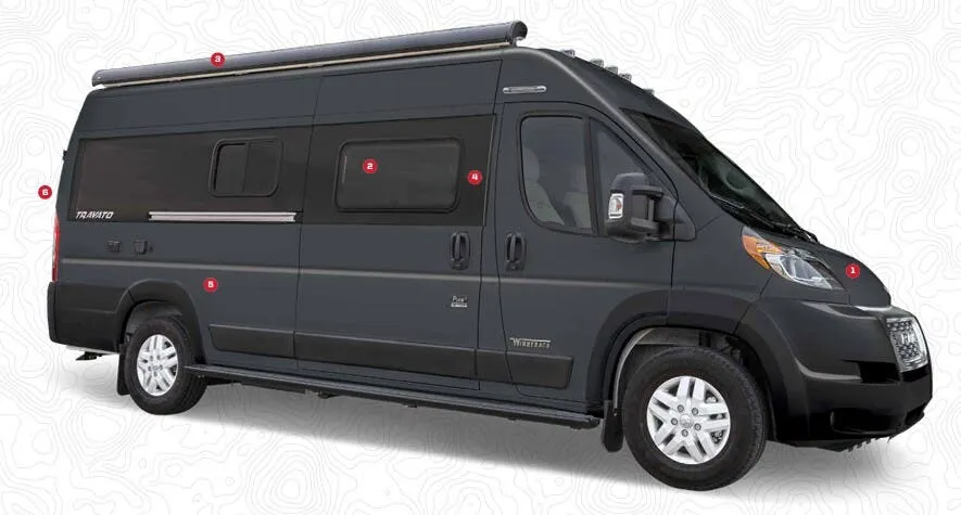 Winnebago Travato 59K exterior