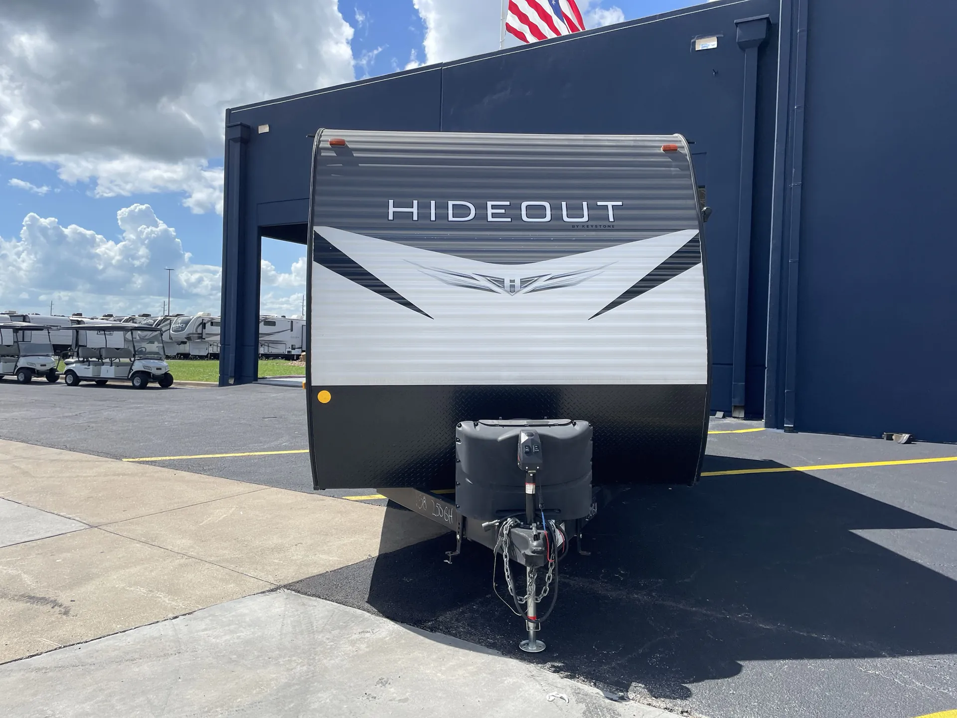 2021 Keystone Hideout 250BH — front