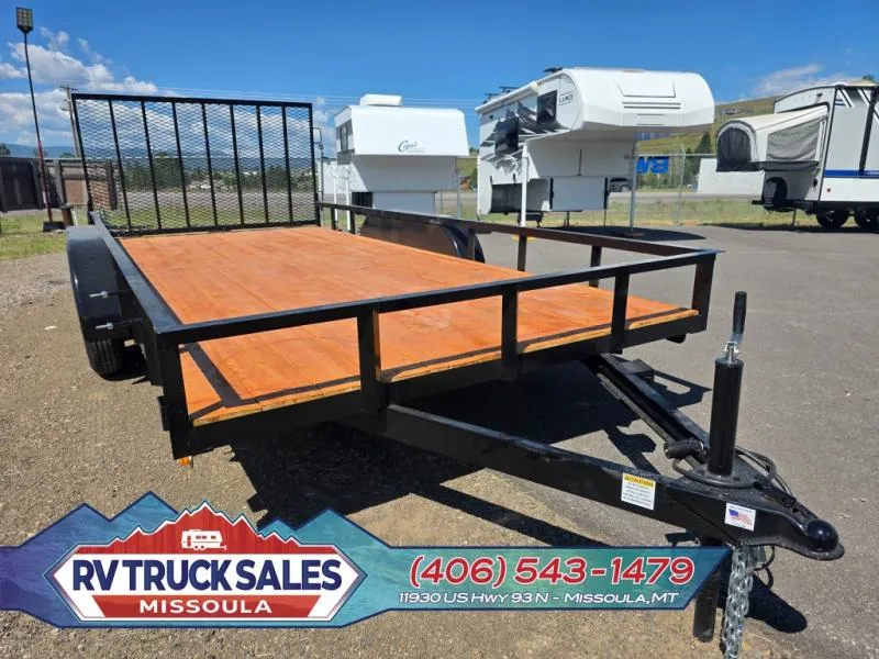 2026 Big Bubba Flatbed New    7x16 REG UT - Main photo