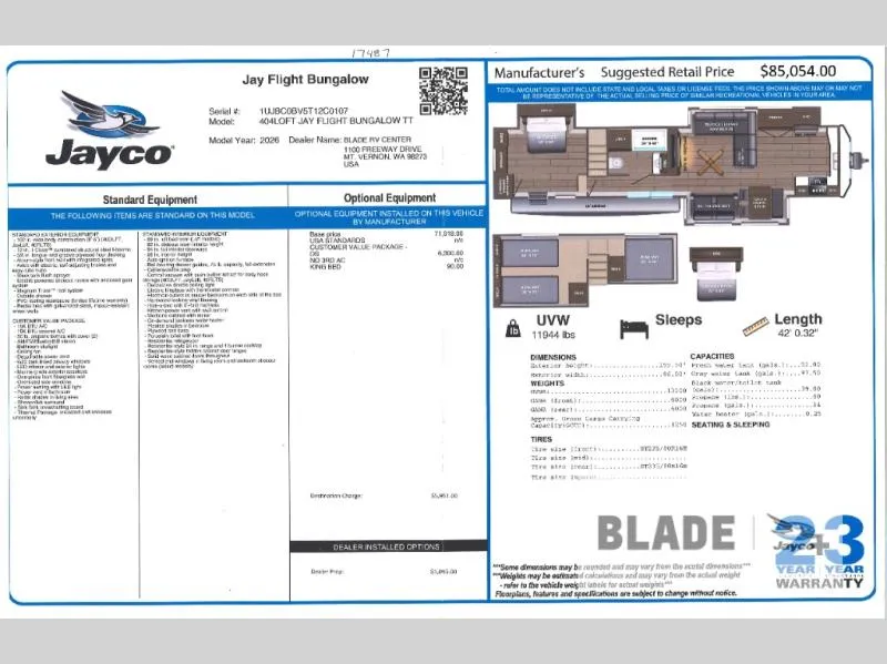 2026 Jayco Jay Flight Bungalow 404LOFT DS - Photo 3