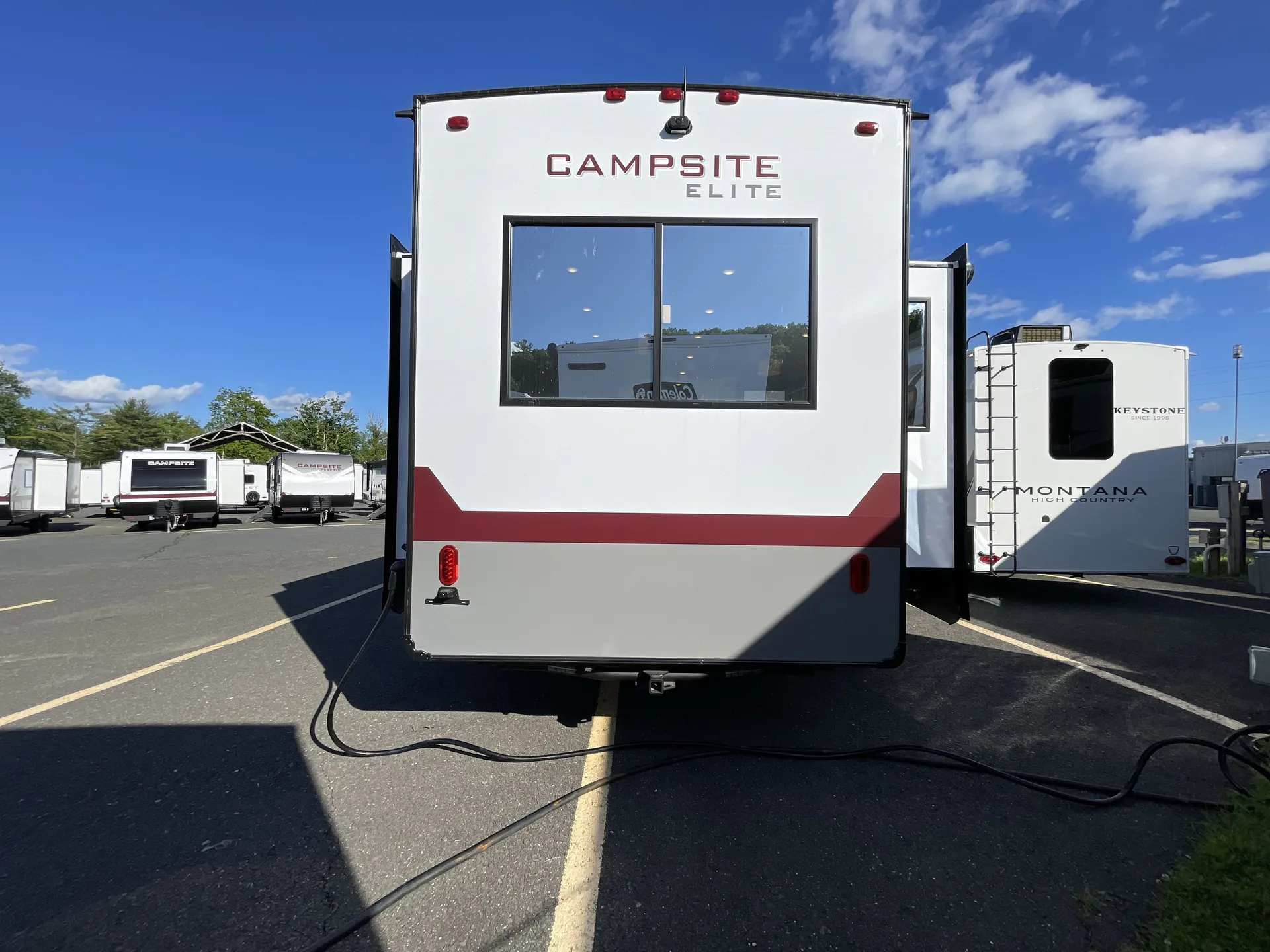 2027 Forest River Campsite Elite 36RF — backside