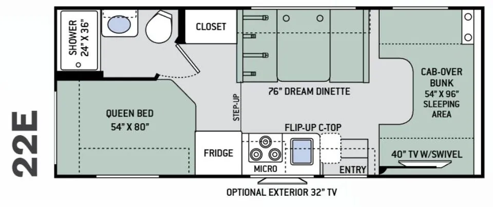 2019 Thor Motor Coach Chateau 22E, Photos photo 14