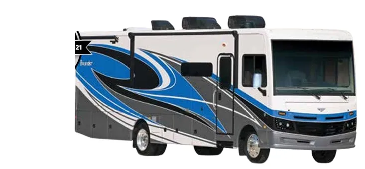 Fleetwood Bounder 36F exterior