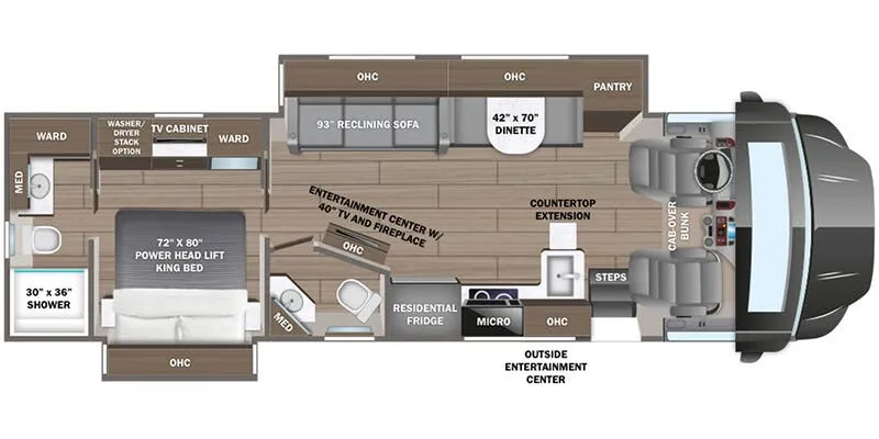 2025 Entegra Coach Accolade XL 37K - Floor plan