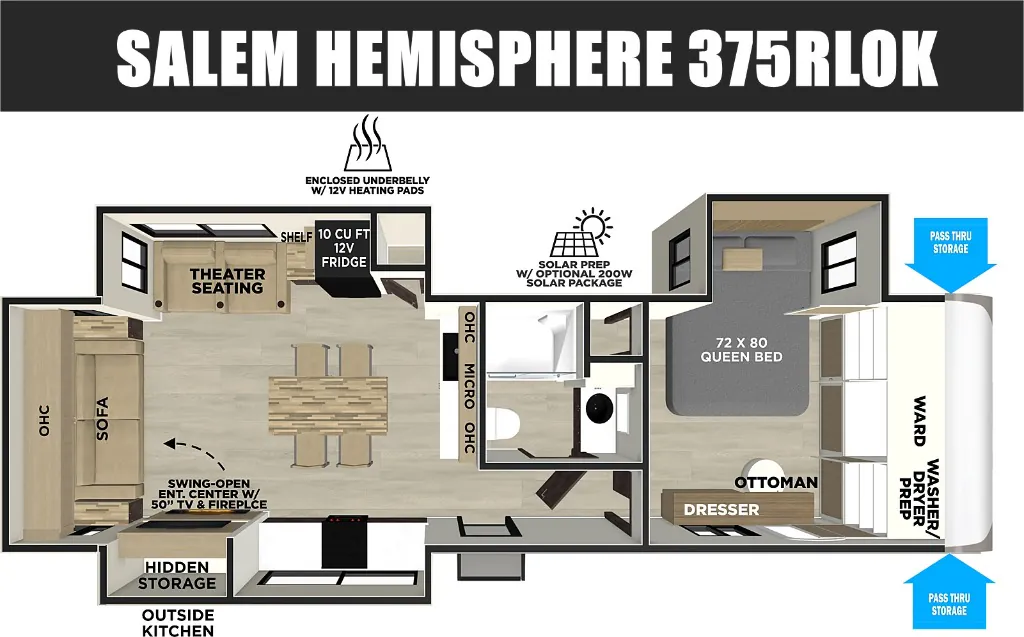 2027 Forest River Salem Hemisphere 305RLOK, Photos photo 25