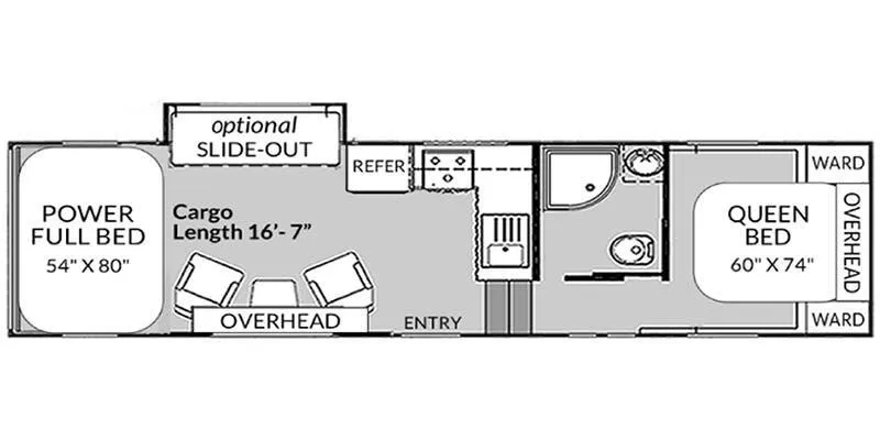 Genesis Supreme Genesis GCK 2916GCK floor plan