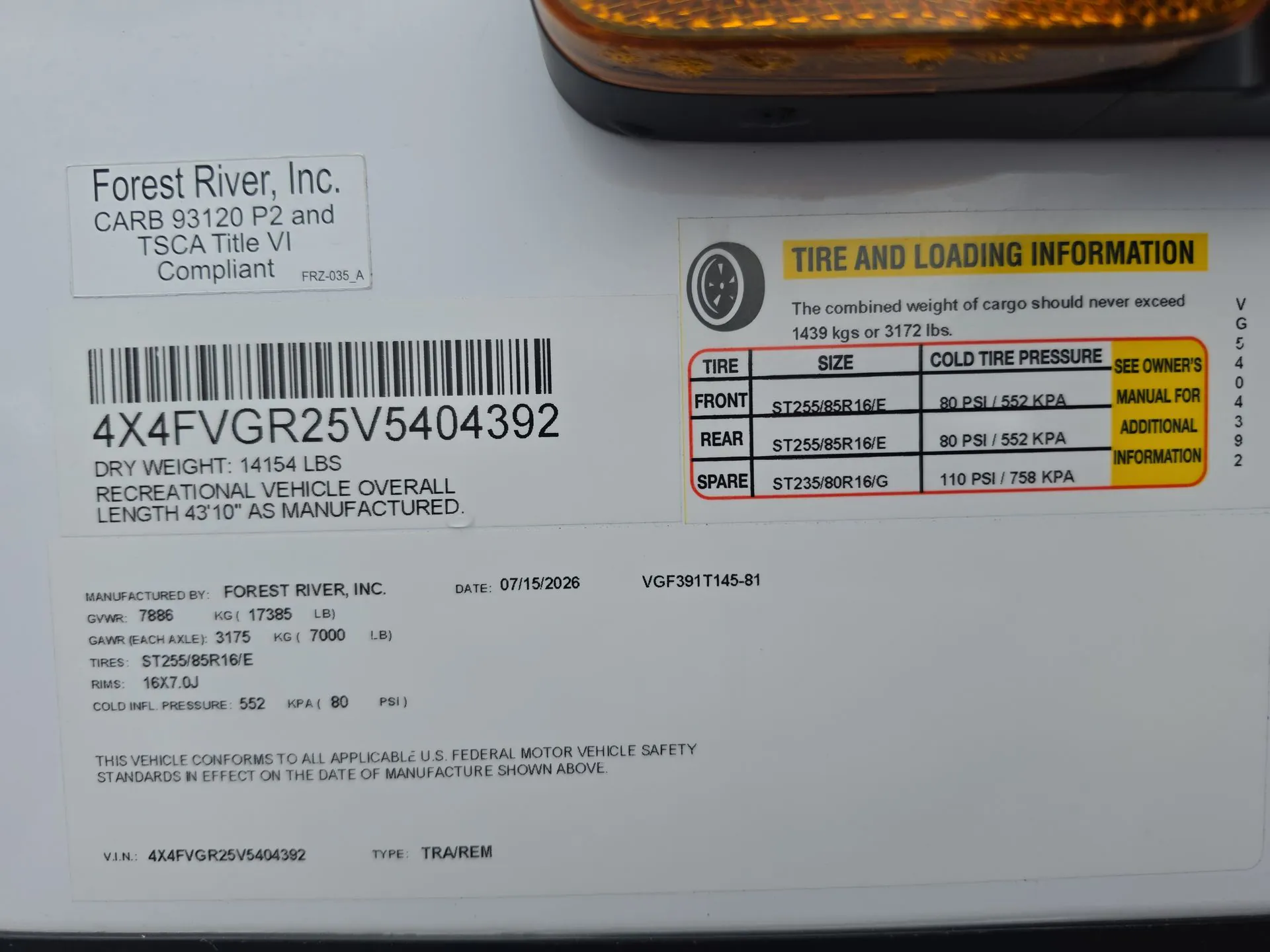 2027 Forest River Vengeance Rogue Armored 391T145 — Photo 6
