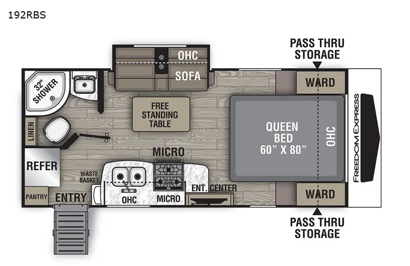 2020 Coachmen Freedom Express Ultra Lite 192RBS - Photo 3