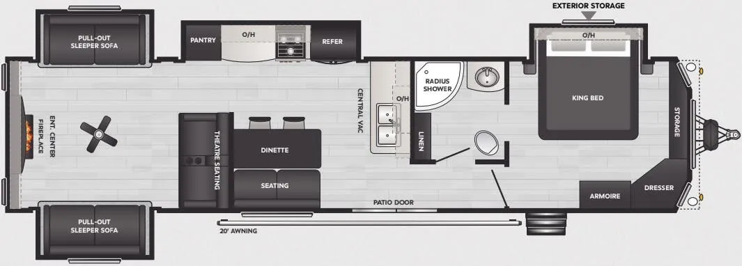 Keystone Residence 40RDEN floor plan