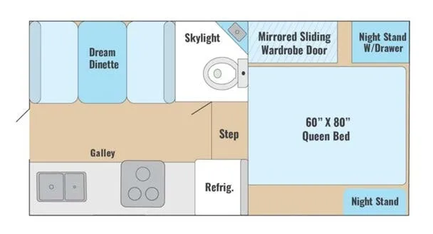 2023 Adventurer Adventurer 901SB - Floor plan