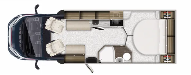 Auto-Trail Imala 730 floor plan