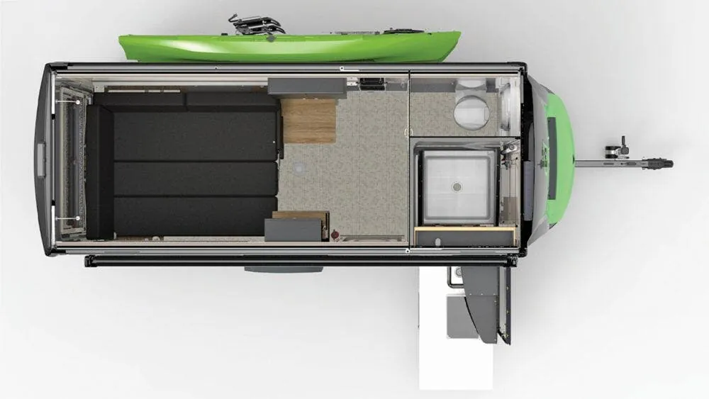 SylvanSport VAST 2nd Queen Bed floor plan