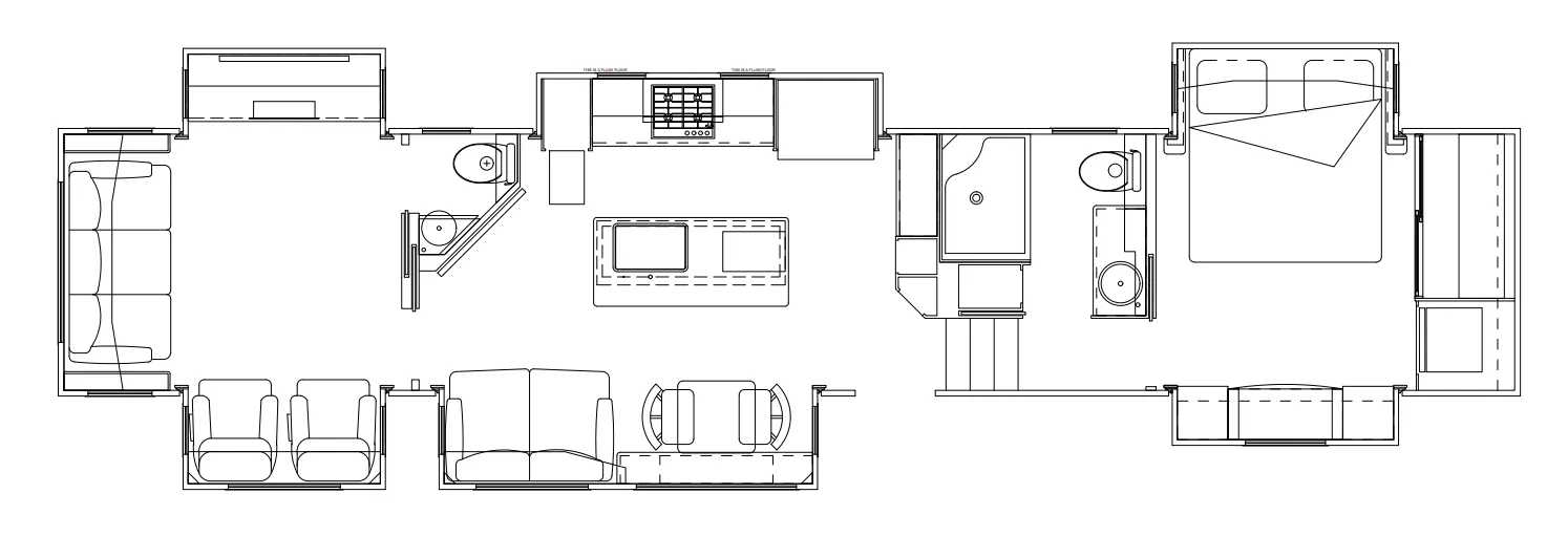 New Horizons Majestic M45DB6S floor plan