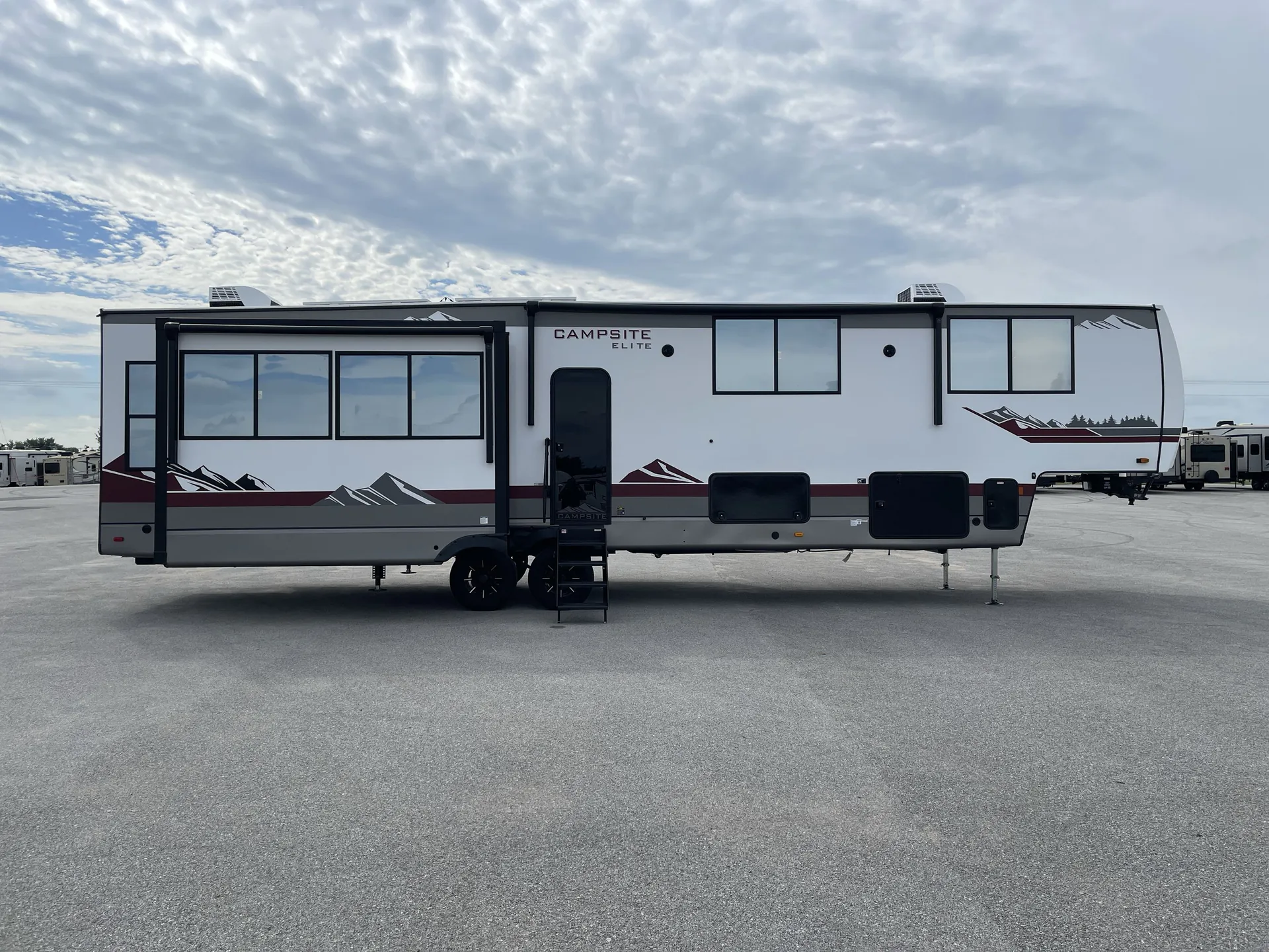 2027 Forest River Campsite Elite 36RF — campside