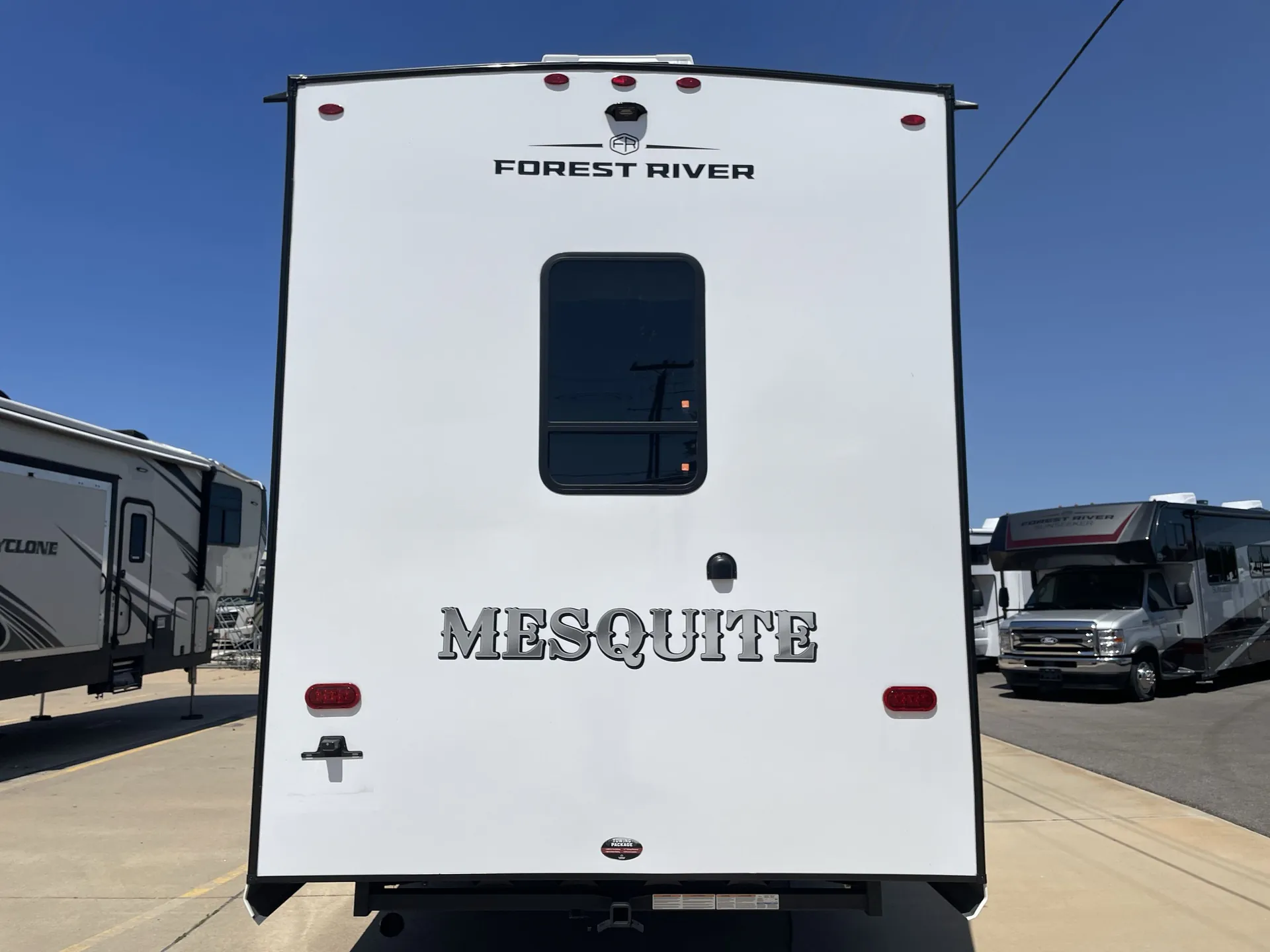 2027 Forest River Mesquite 3850HBRK — backside
