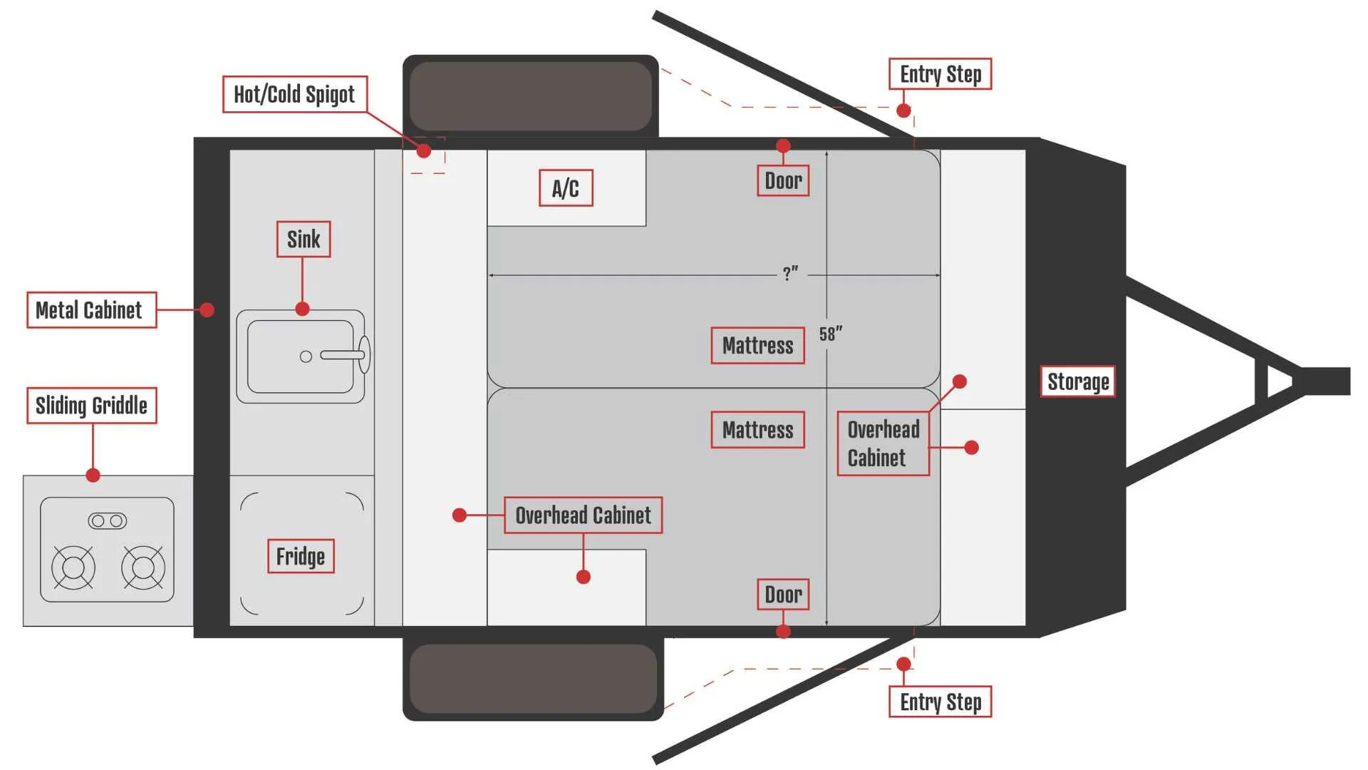 Bontrager Outdoors Radical 10RAD floor plan