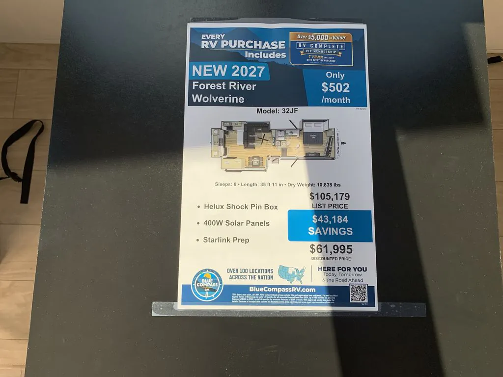 2027 Forest River RV Wolverine 32JF, Photos photo 23