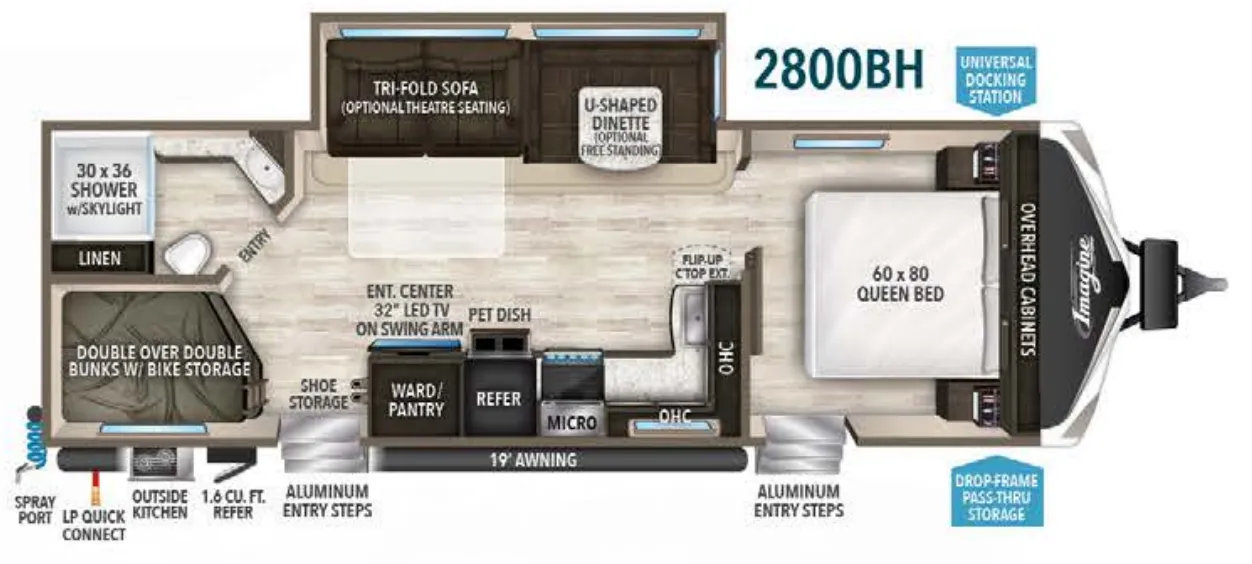 Grand Design Imagine 2800BH exterior