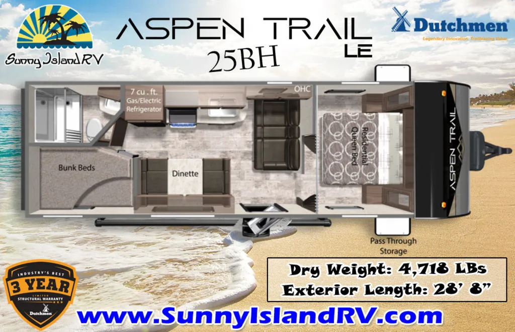 2022 Dutchmen Aspen Trail 25BH - Photo 3
