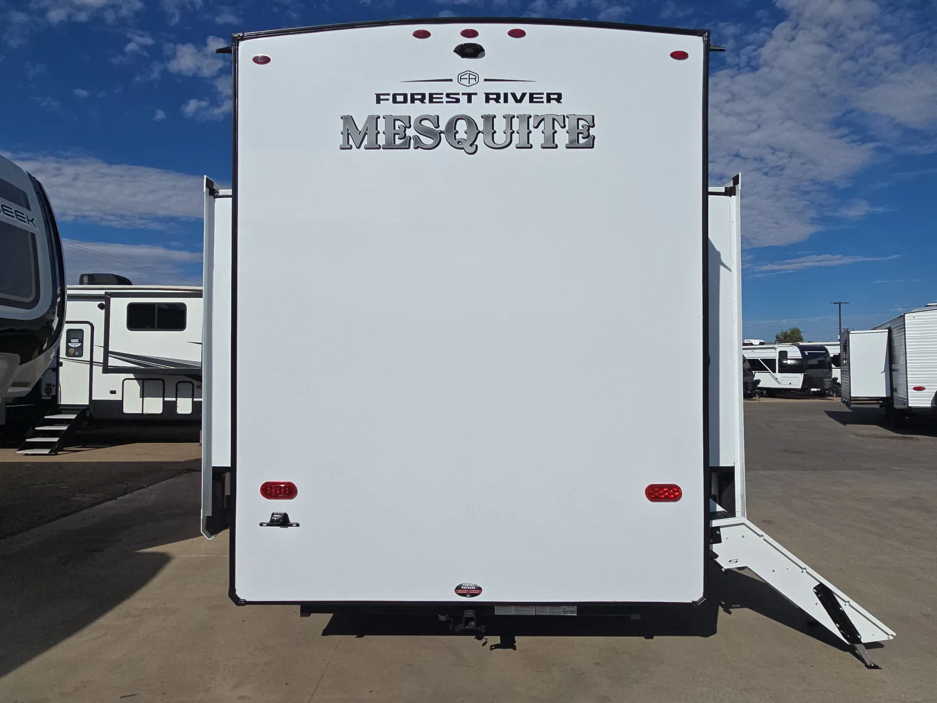 2027 Forest River Mesquite 3835TRIP — backside
