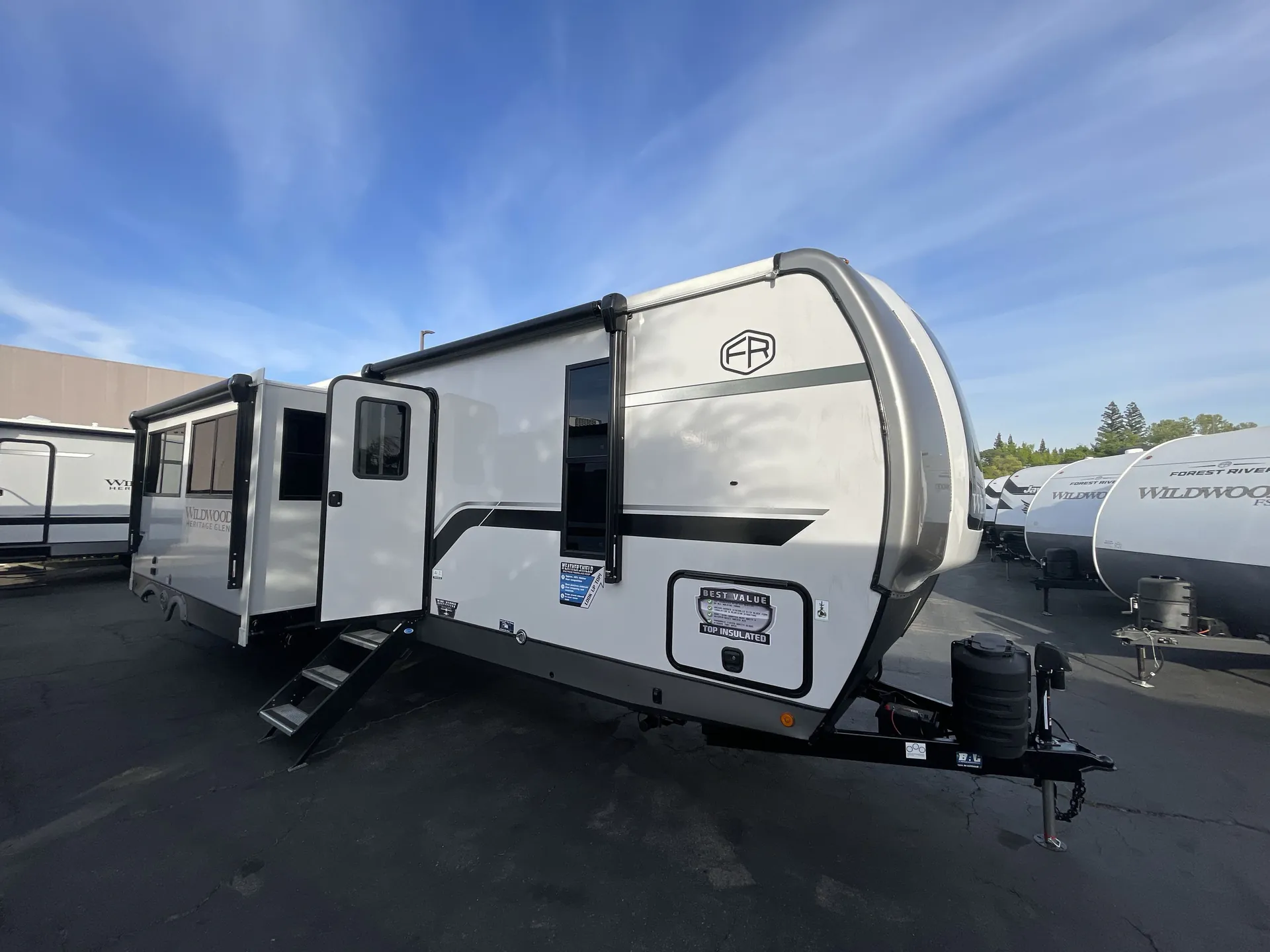 2026 Forest River Wildwood Heritage Glen 310BHI — campside