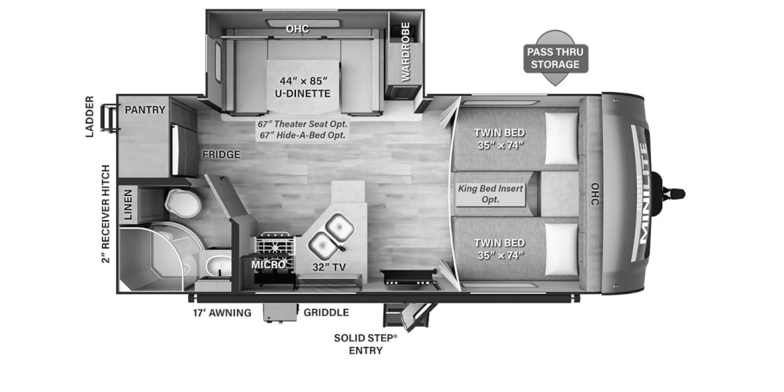 2023 Forest River Rockwood Mini Lite 2204S - Photo 3