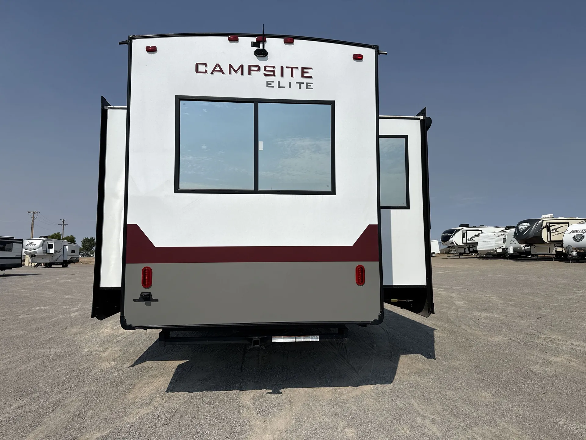 2026 Forest River Campsite Elite 36RF — backside