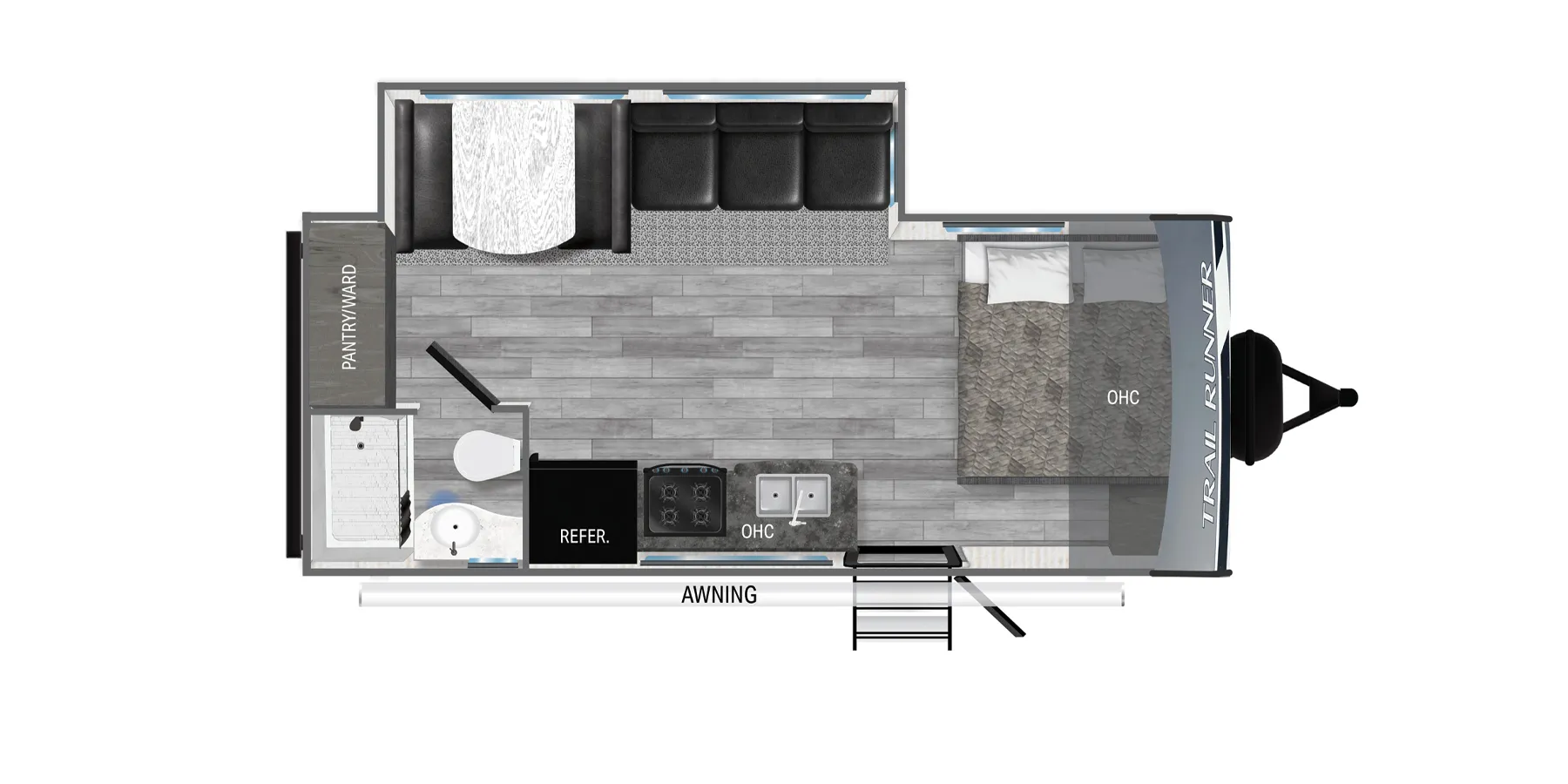 Heartland Trail Runner 200FBSS floor plan