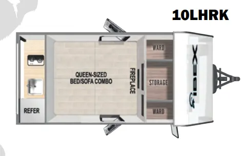 Forest River IBEX 10LHRK exterior