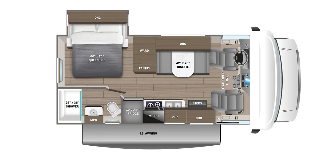 2024 Jayco Redhawk SE 22CF floor plan
