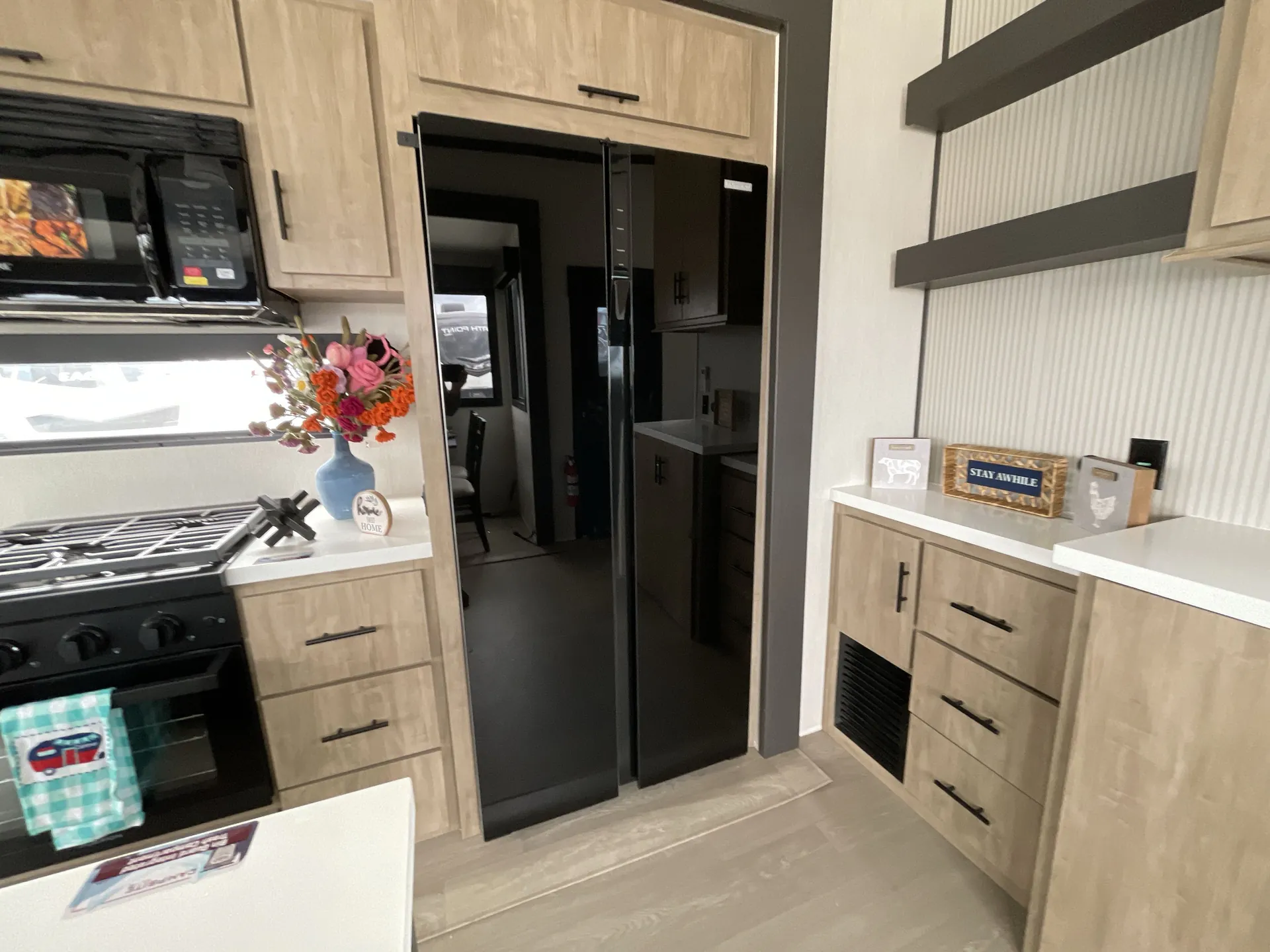 2026 Forest River Campsite Elite 32BAM — fridge