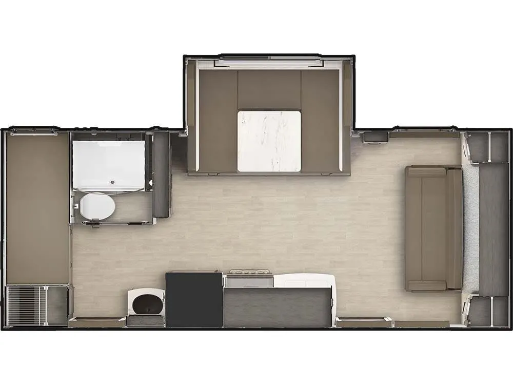 Lance TT 2185 floor plan