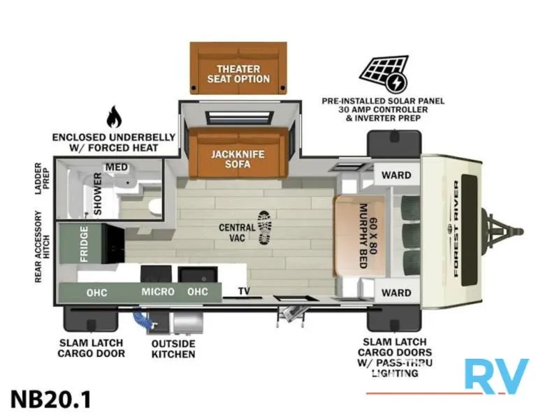 2025 Forest River RV No Boundaries New    20.1 - Photo 4