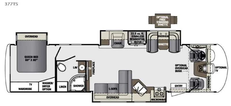 2016 Forest River Georgetown XL 377TS