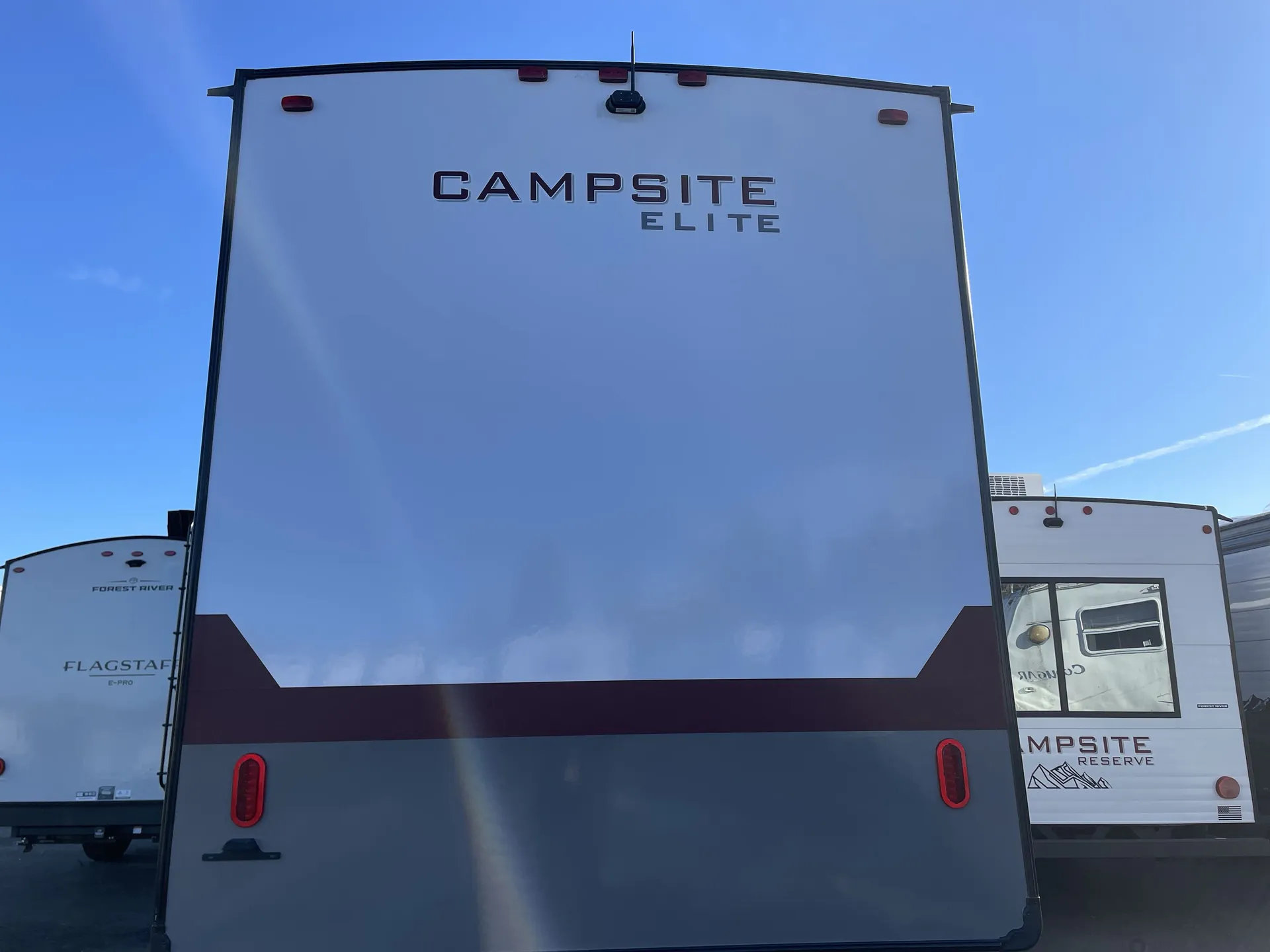 2026 Forest River Campsite Elite 36AK — backside