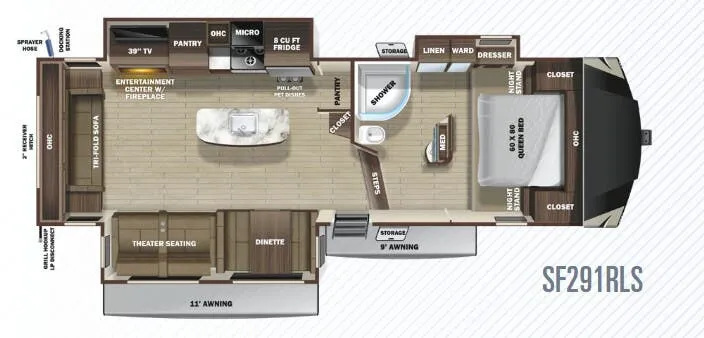 Highland Ridge Silverstar Limited SF291RLS exterior