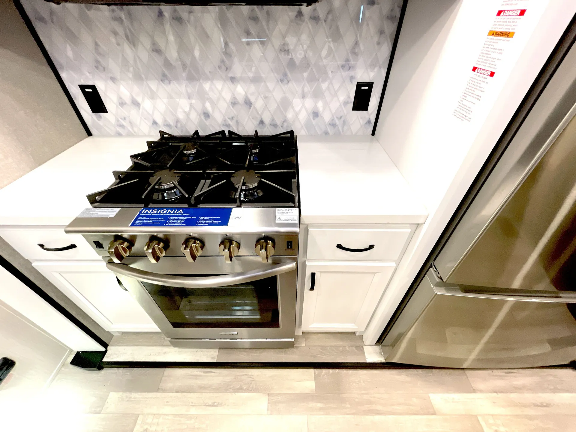2023 Forest River Cedar Creek 371FL — fridge open