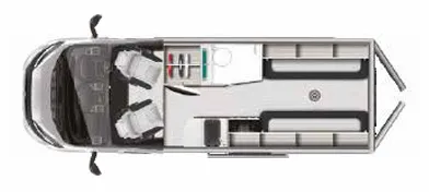 Auto-Trail Expedition 66 floor plan