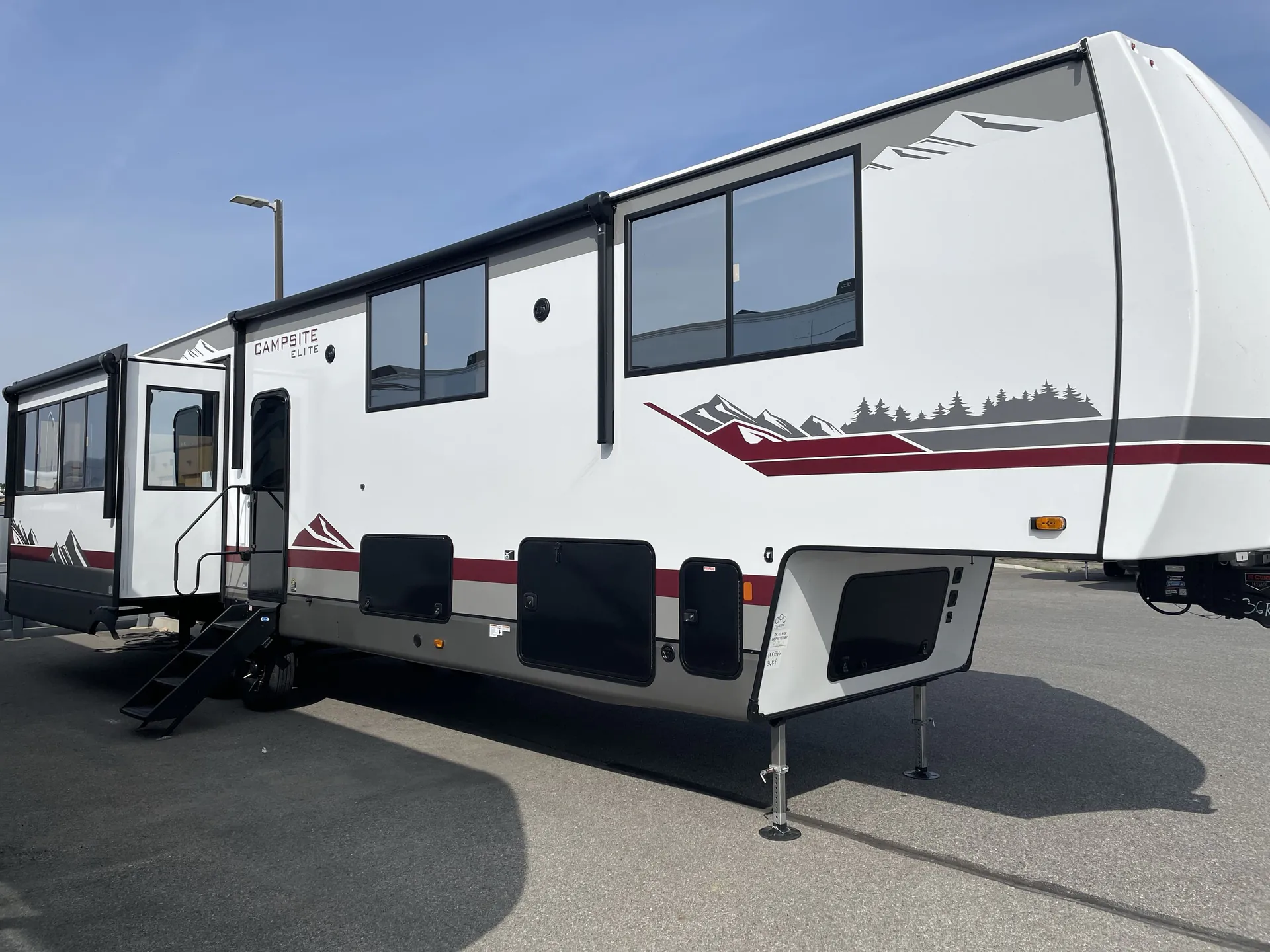 2027 Forest River Campsite Elite 36RF — campside
