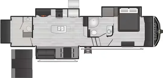 Keystone Montana High Country 335BH floor plan