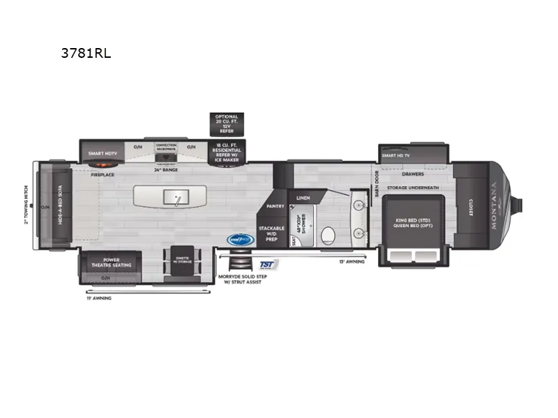 2025 Keystone Montana 3781RL - Photo 3