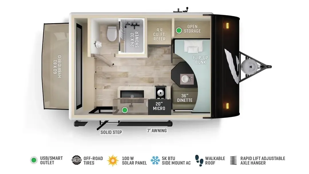 Wayfinder Go Lite SKYBREAKER floor plan